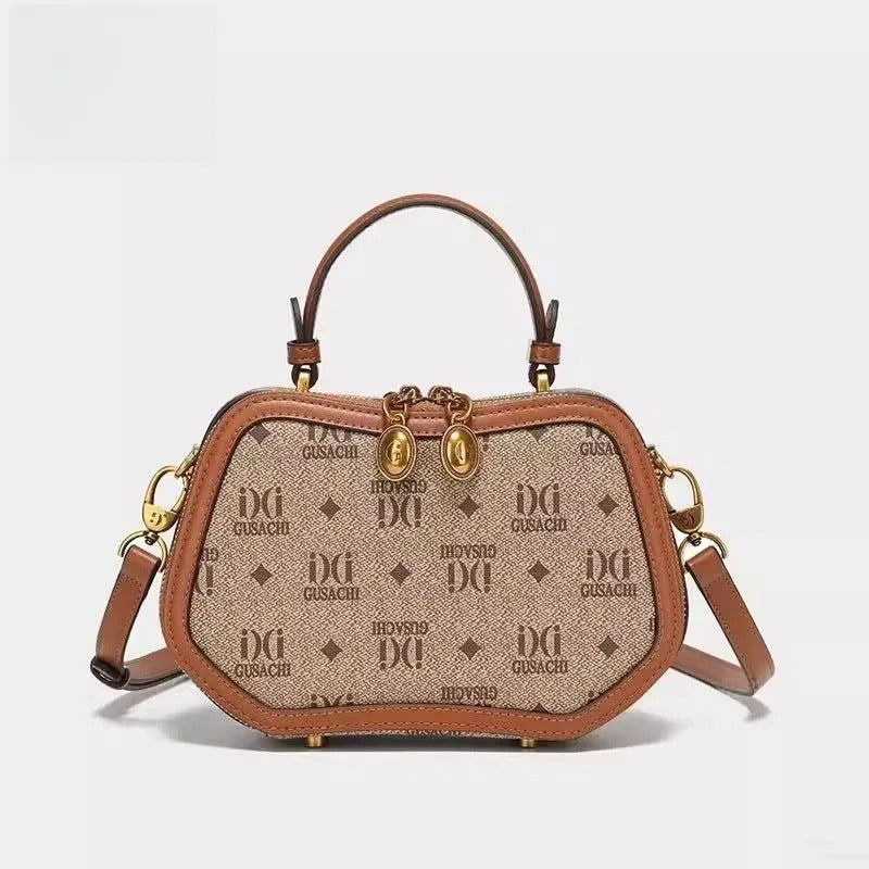 Vintage Crowned Elephant Handbag