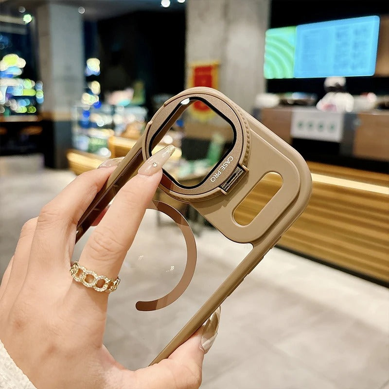 Ultimate Round Rotating Camera Stand Case