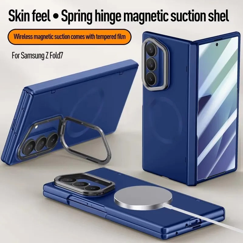 Galaxy Z Fold Series Ultimate Metal Camera Stand Magsafe Case