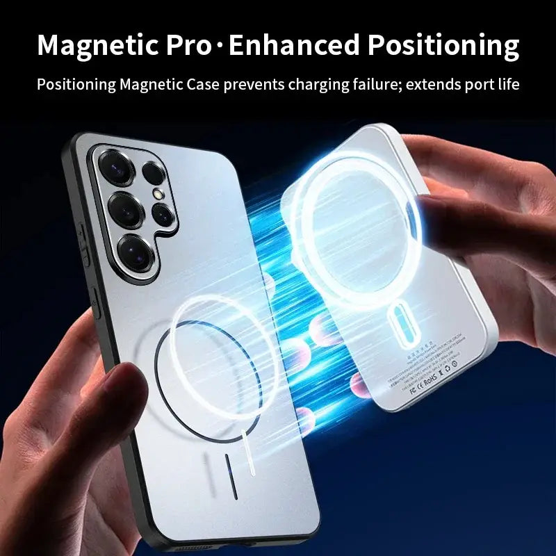 Silky Grip Graphite Matte MagSafe Case