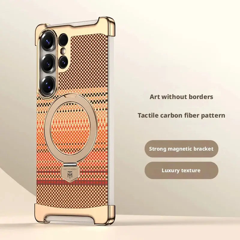 Quantum Weave Carbon Magnetic Ring Case
