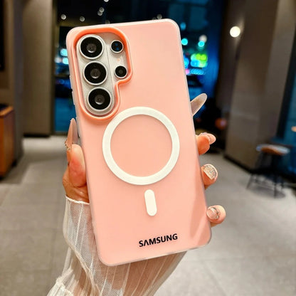 Minimalist Pastel Magnetic Ring Case