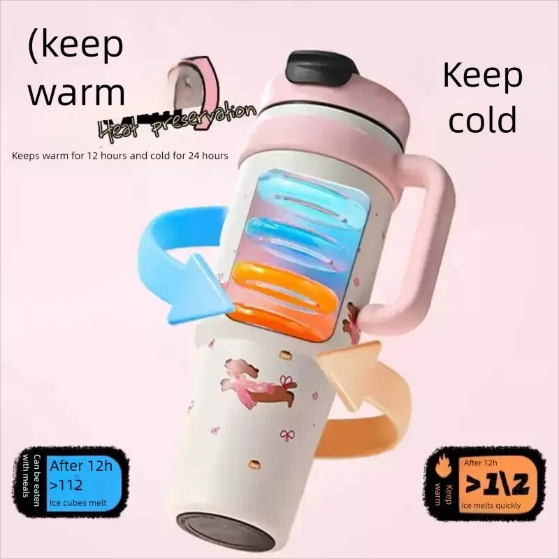 Playful Puppy Delight Insulated Tumbler