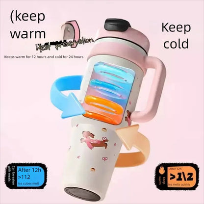 Playful Puppy Delight Insulated Tumbler