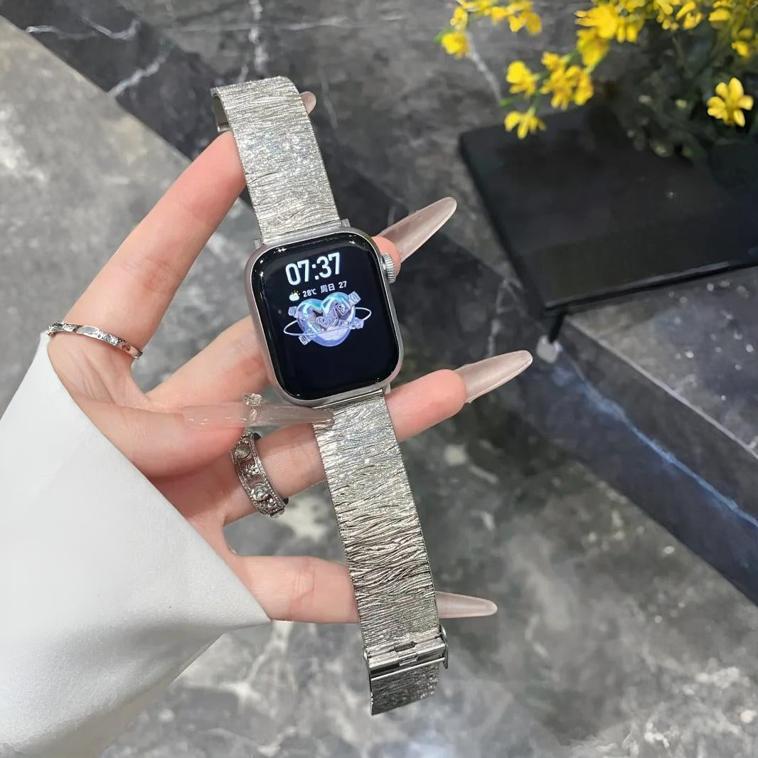 Frosted Icebound Luxury Watch Strap