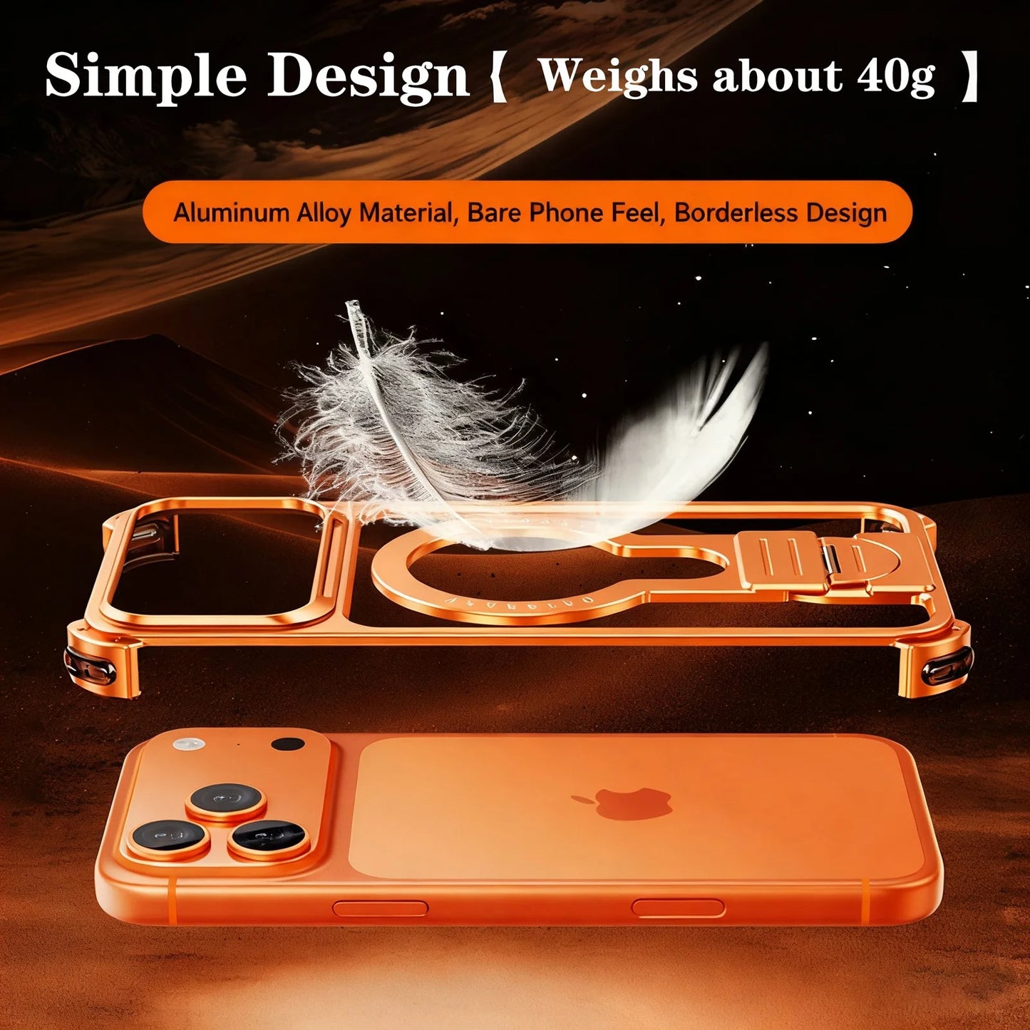 Cyber Style Magnetic Tech Kickstand Case