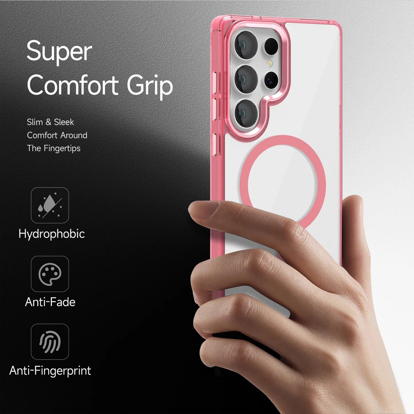 Blush Frost MagSafe Matte Case - Samsung