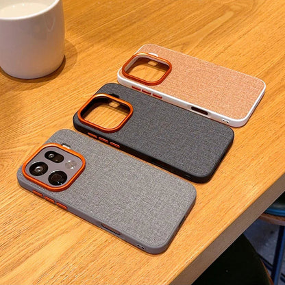 Canvas Fabric Finish MagSafe Case - Oppo