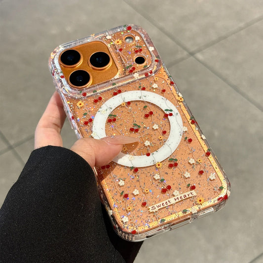 Cherry Sparkle Sweetheart Case