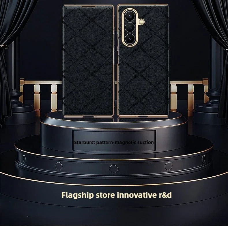 Galaxy Z Fold Series Executive Starburst Leather Case