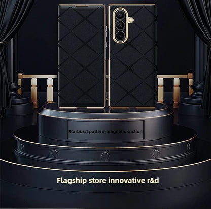 Galaxy Z Fold Series Executive Starburst Leather Case