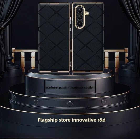Galaxy Z Fold Series Executive Starburst Leather Case