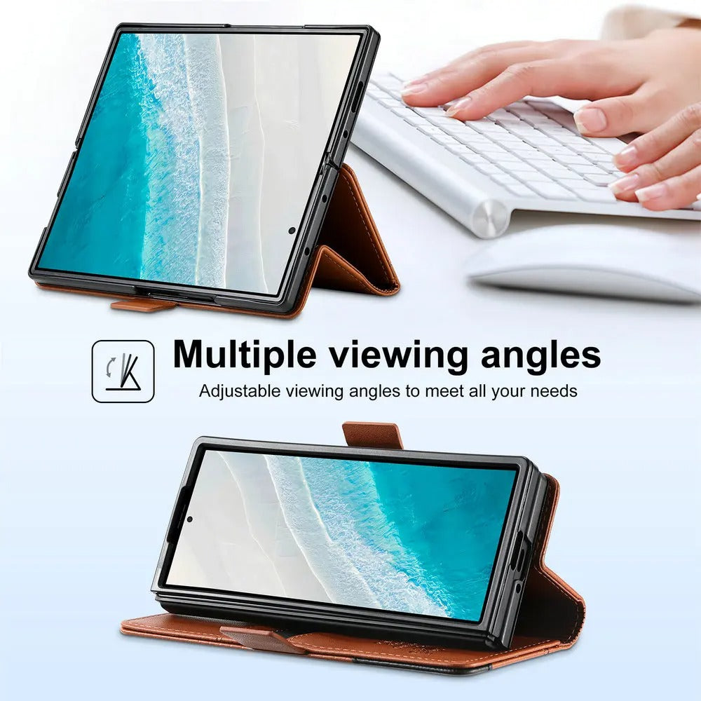 Elegant Leather Wallet Case