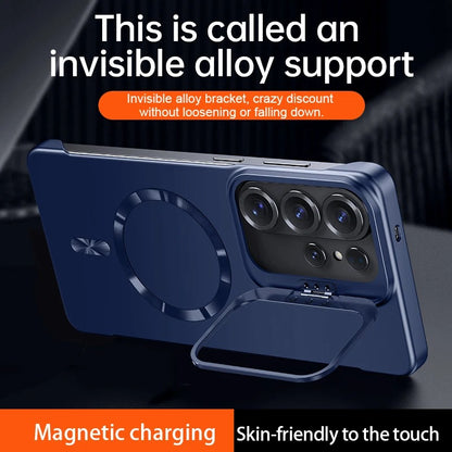 Monarch Invisible Alloy Kickstand Case