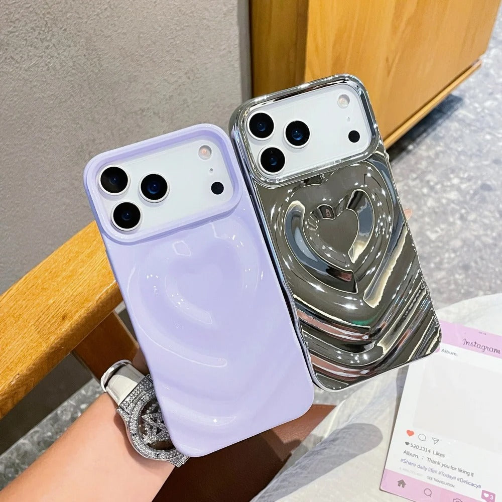 Luxury Heart Rich Espresso Case