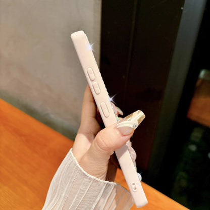 Dainty Blush Ribbon Glow Case - Samsung