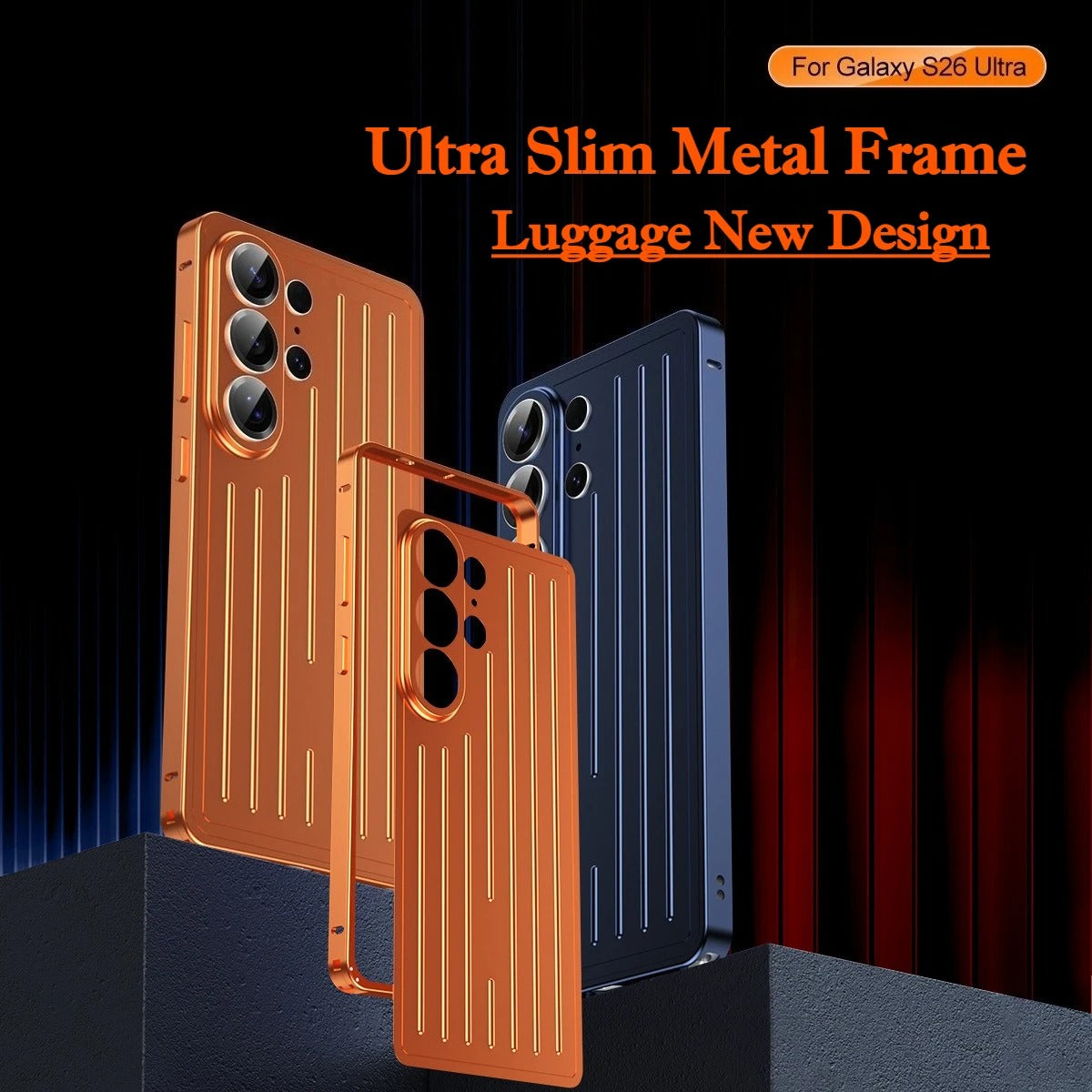 Aero Ridge Titanium Luggage Design Case