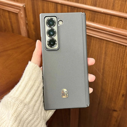 Galaxy Z Series Heritage Executive Leather Hinge Case