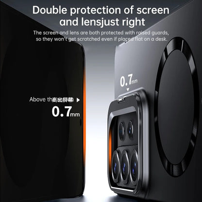 Monarch Invisible Alloy Kickstand Case