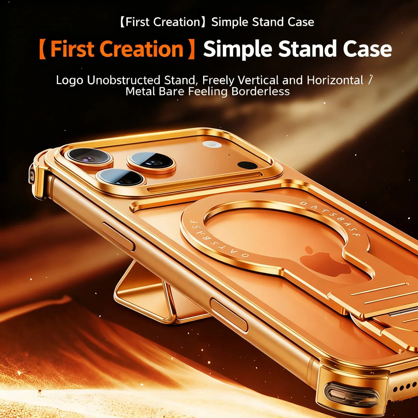 Cyber Style Magnetic Tech Kickstand Case