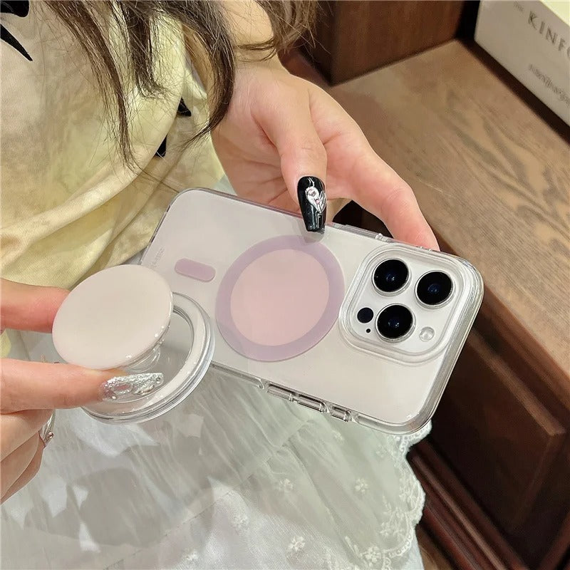 Blush Pop Magnetic Grip Case