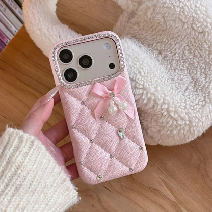 Princess Pearl Bow Glow Case