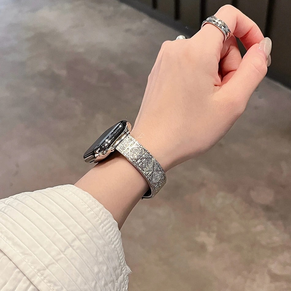 Arctic Vein Gleam Watch Strap