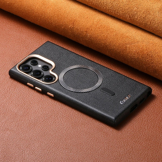 Executive Vintage Leather MagSafe Case