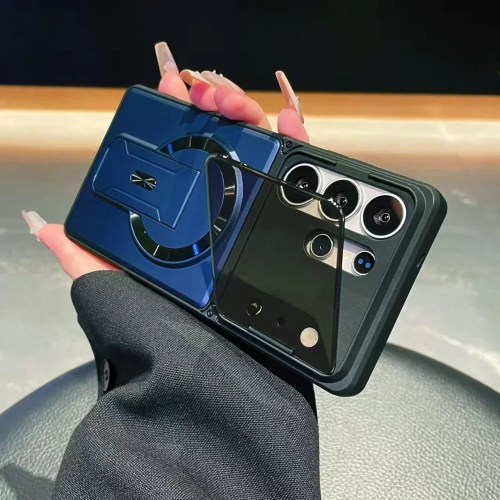 Military Grade Magnetic Stand Case