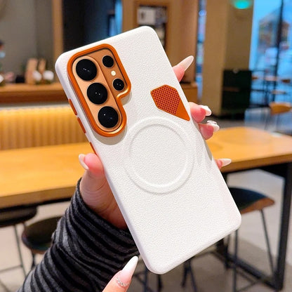 Lattice Contrast Line MagSafe Case - Samsung
