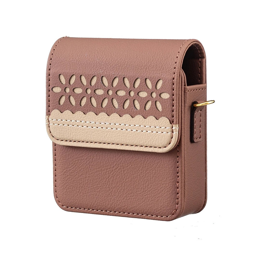 Elegant Floral Phone Crossbody Bag