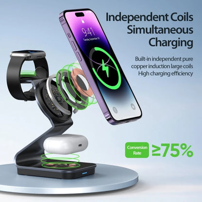 Ultimate Power 15W 3-in-1 Magnetic Suction Wireless Charger