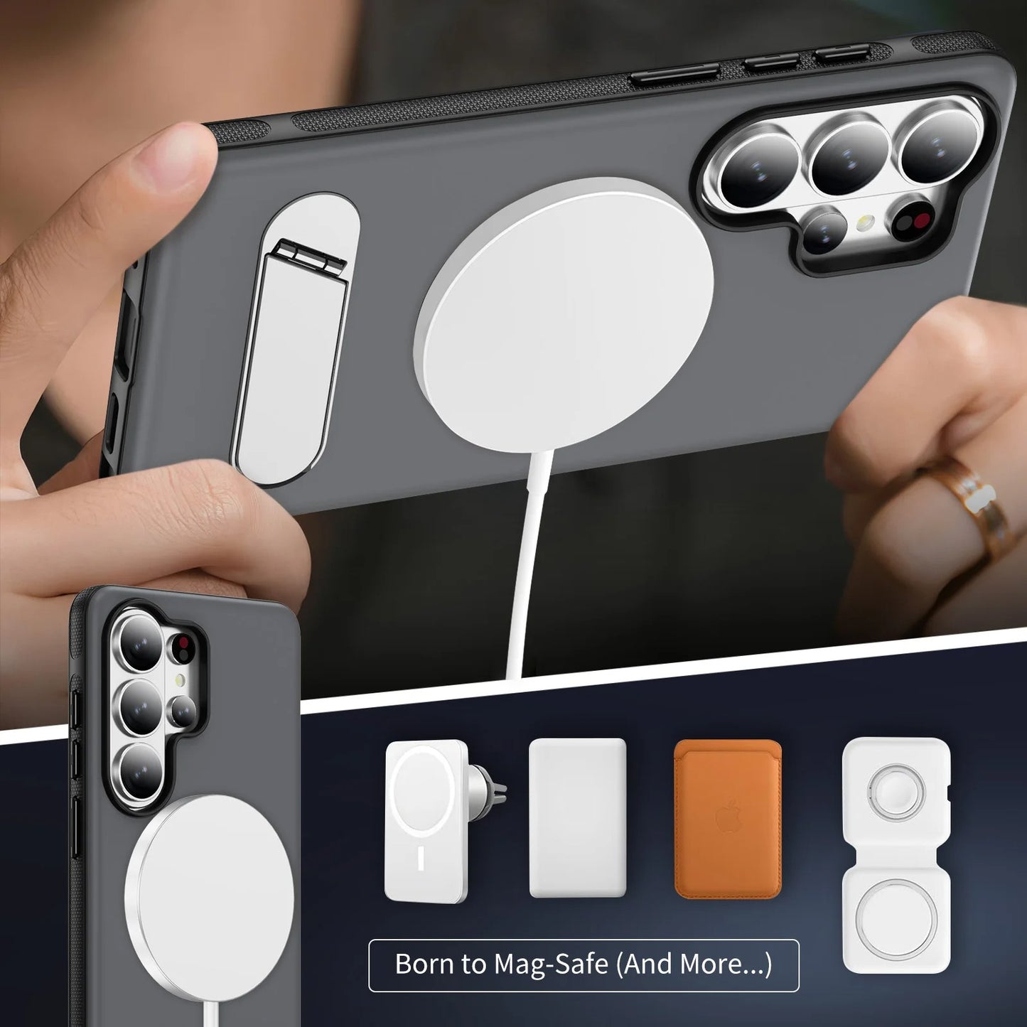 Metro Orbit MagSafe Kickstand Case
