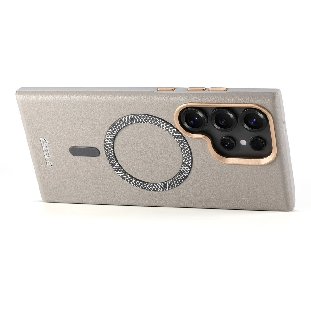 Executive Vintage Leather MagSafe Case