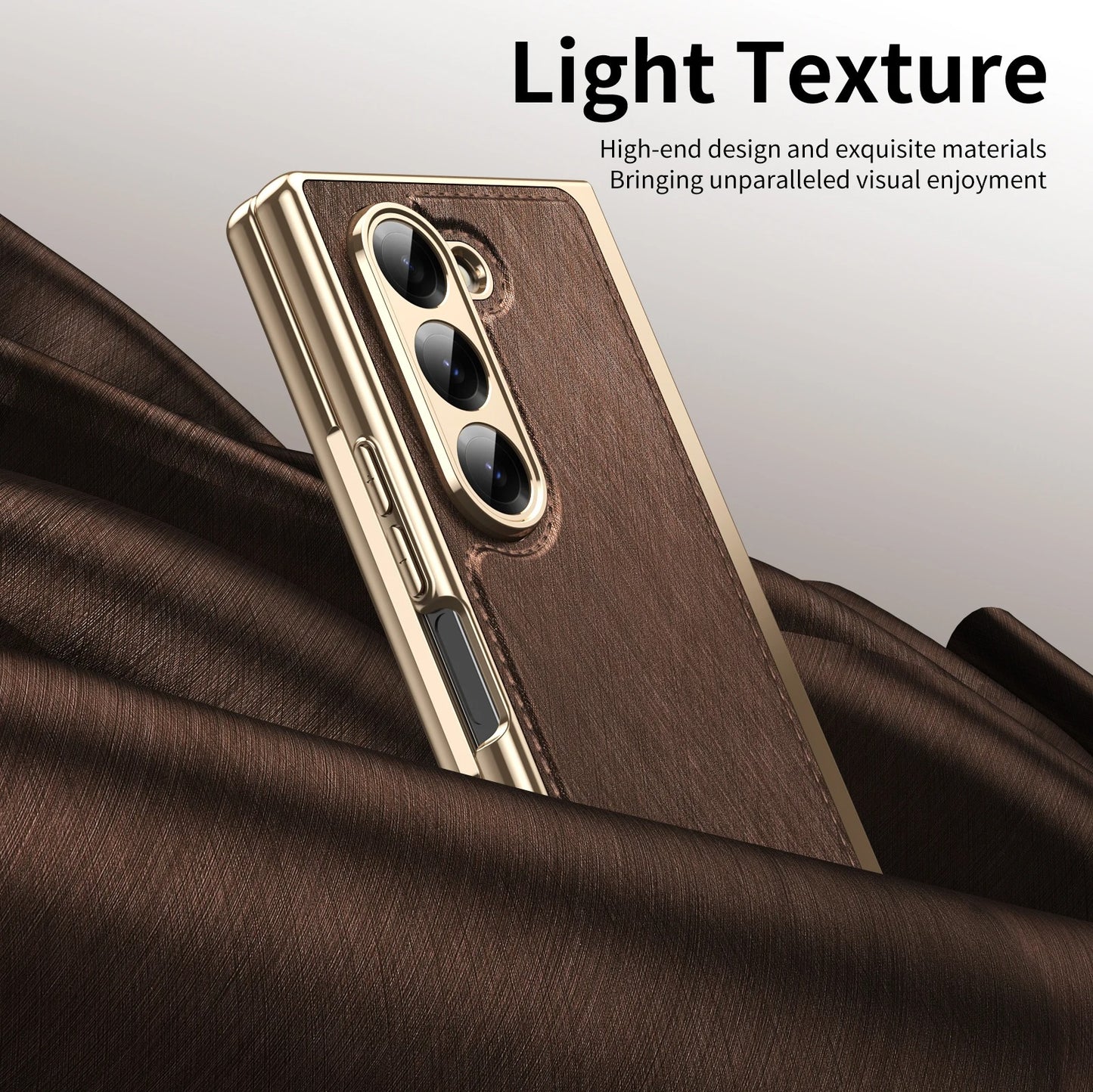 Fashion Gold Wire Folding Case