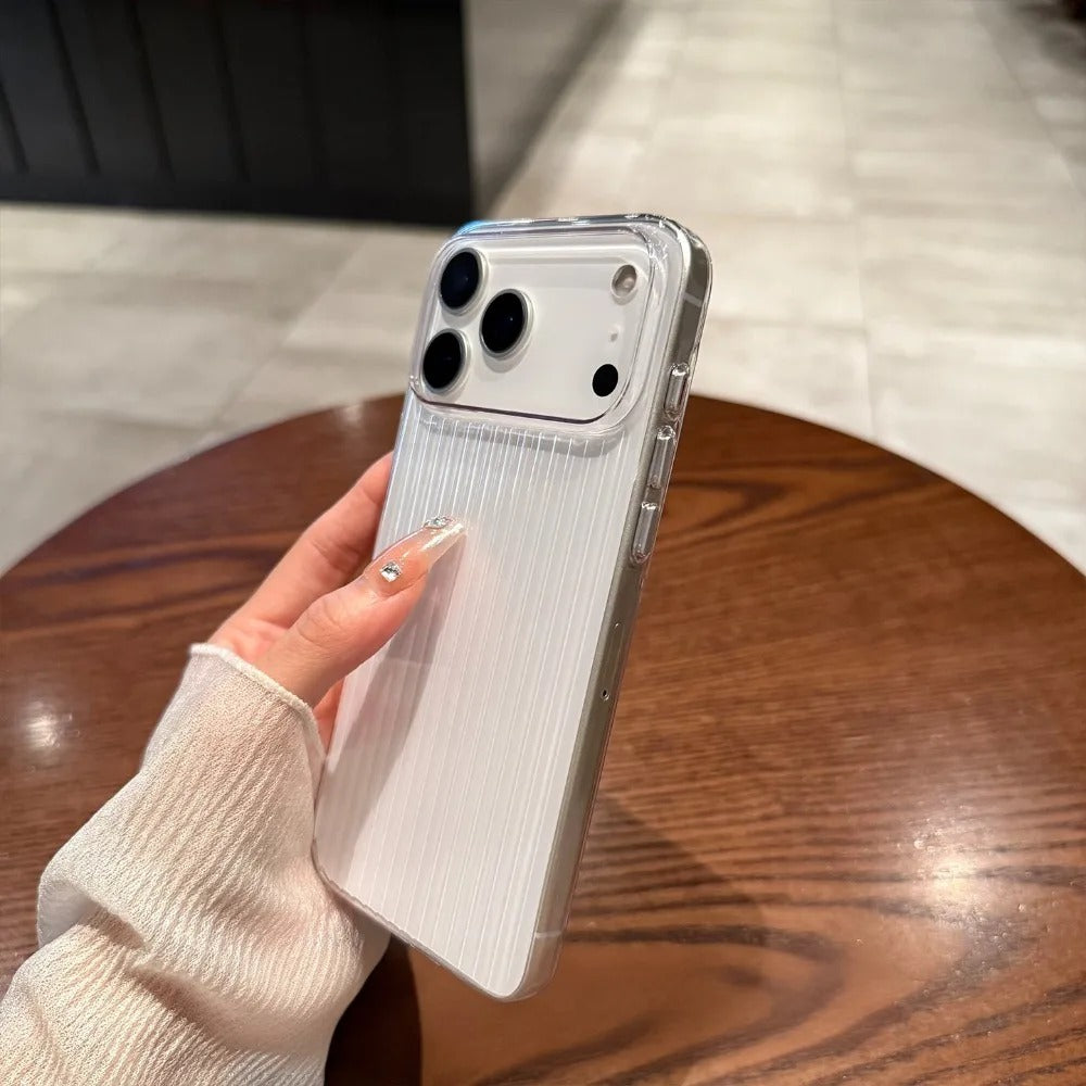 Sleek Frosted Armor Case