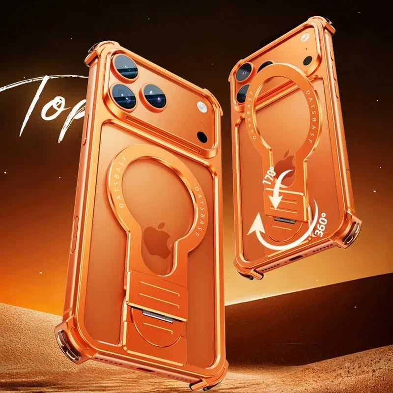 Cyber Style Magnetic Tech Kickstand Case