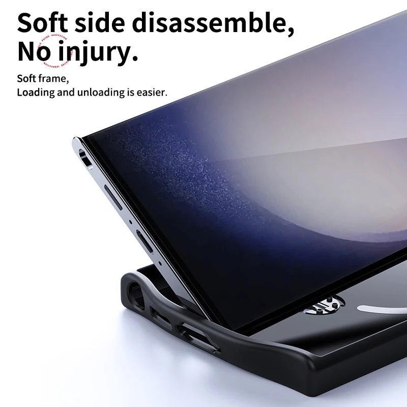 Carbon Shield Magnetic Bracket Case - Samsung