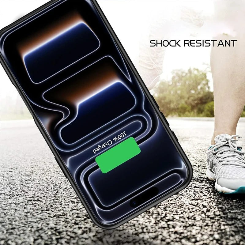 Heavy Duty Built In 10000mAh Power Bank Case
