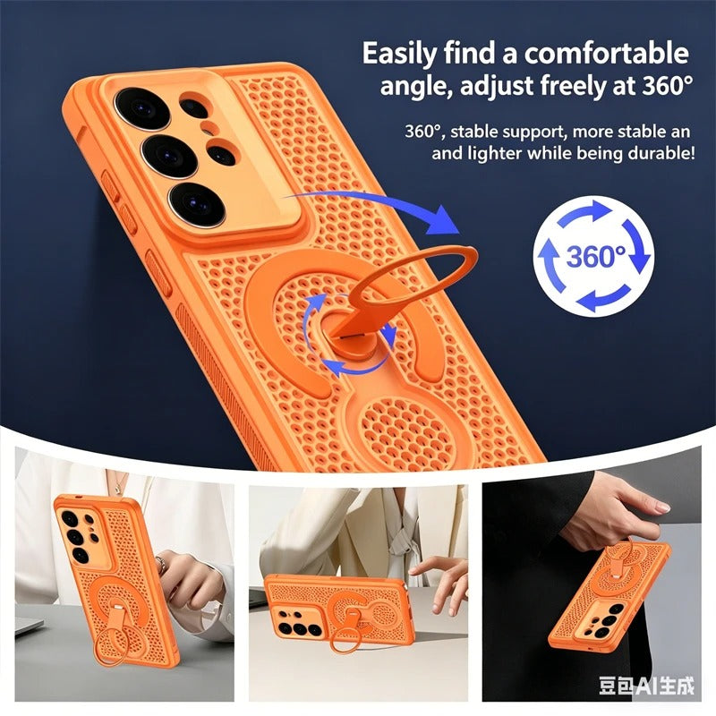 Nexus Grip Honeycomb Texture Kickstand Case
