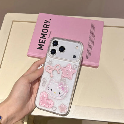 Dreamy Bow & Star Kitty Case