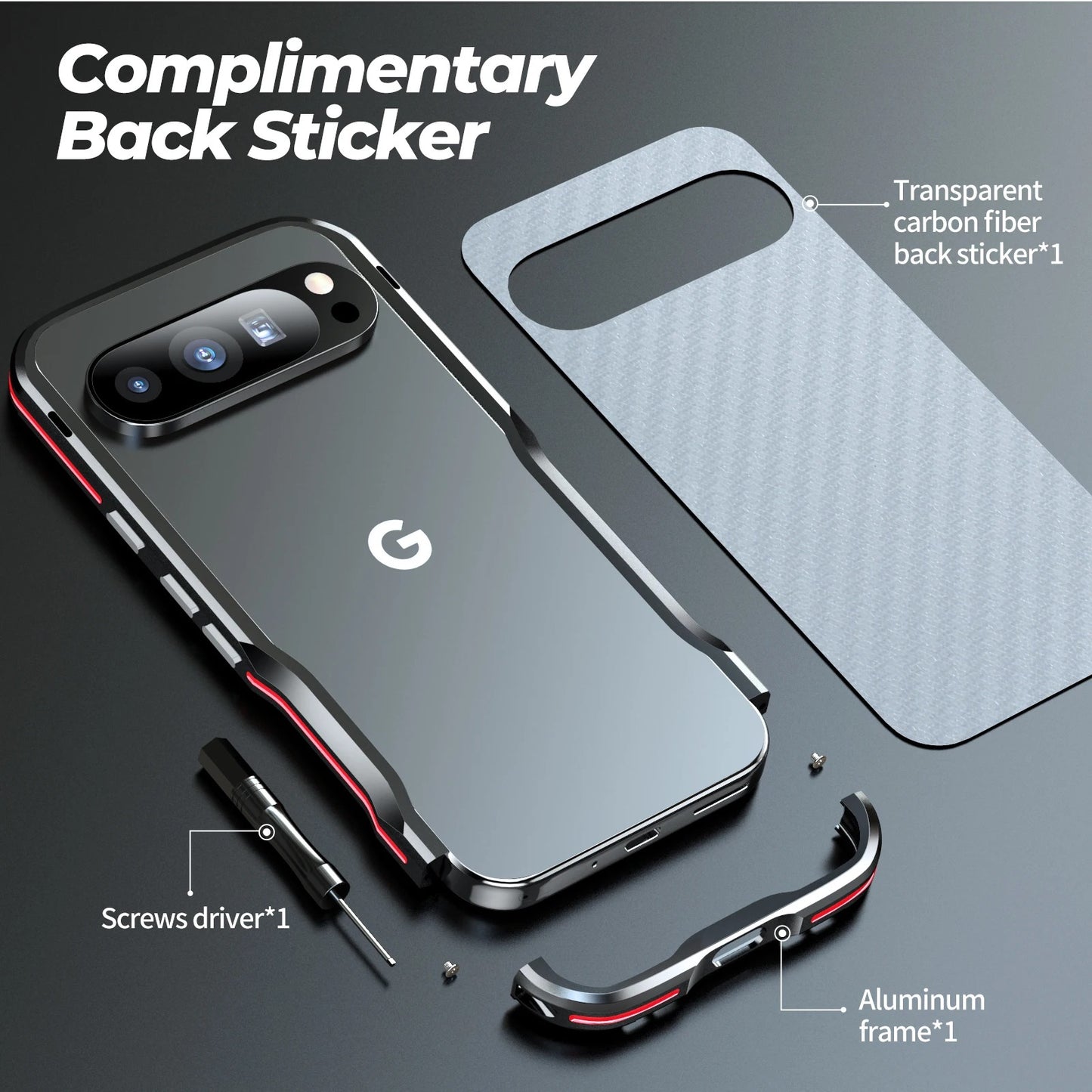 Metal Edge Frame Bumper Case - Google