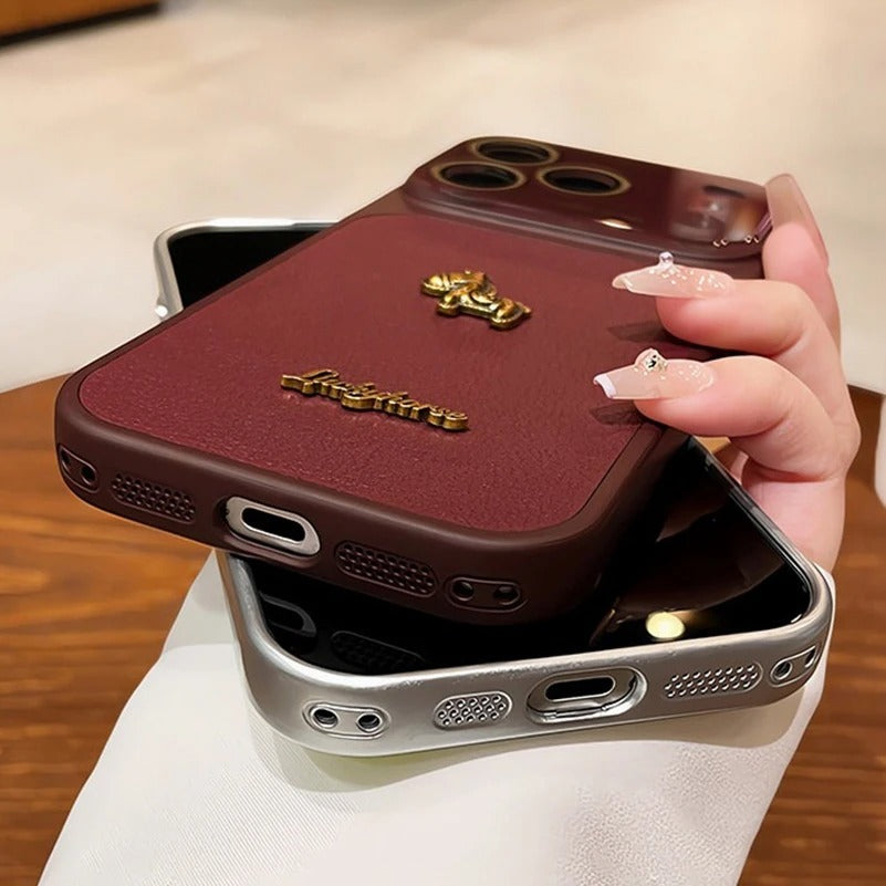 Cute Pony Large Window Leather Case