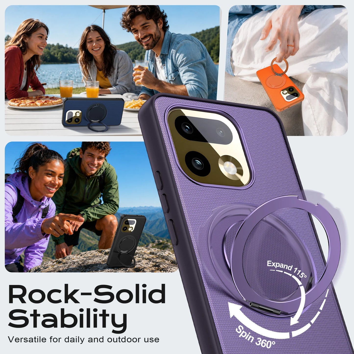Stellar Core Spin Stand Case - Realme