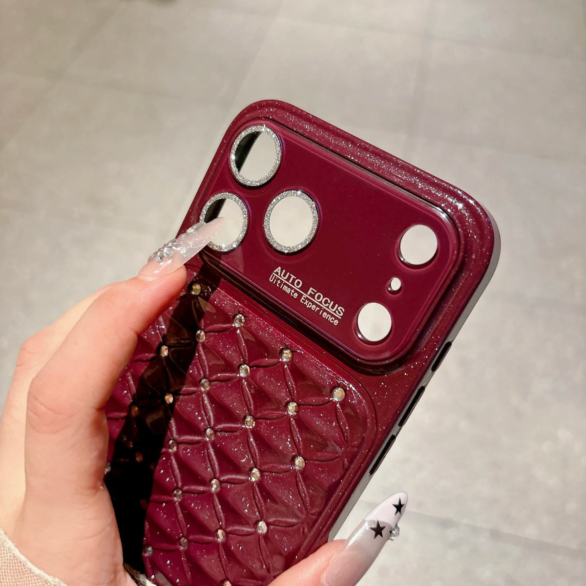 Diamond Grid Glam Case