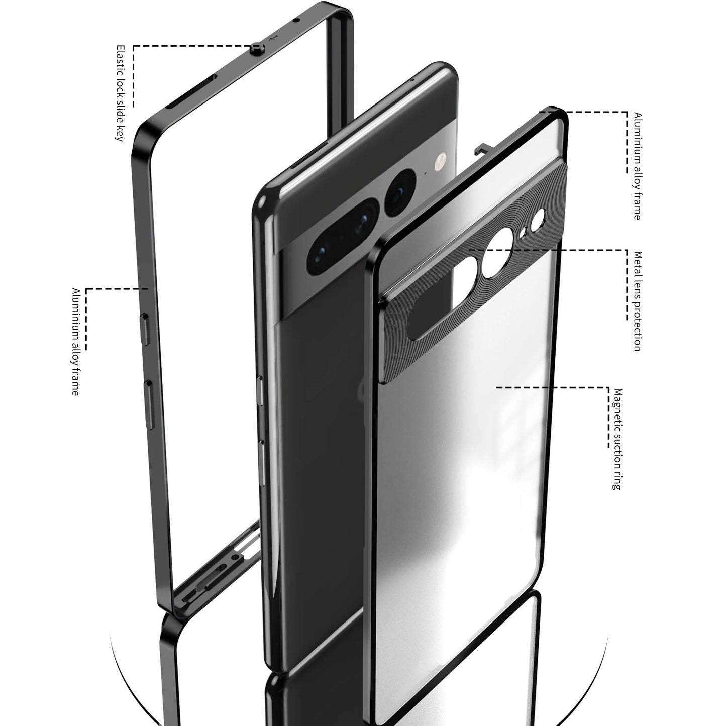 Metal Armor Dual Layer Case - Google