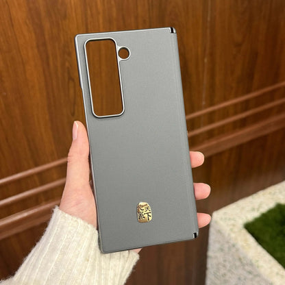 Galaxy Z Series Heritage Executive Leather Hinge Case