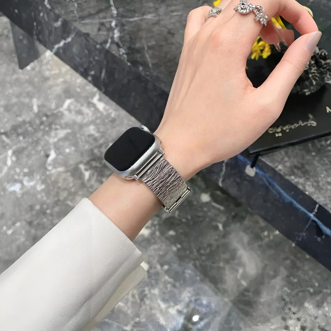 Frosted Icebound Luxury Watch Strap