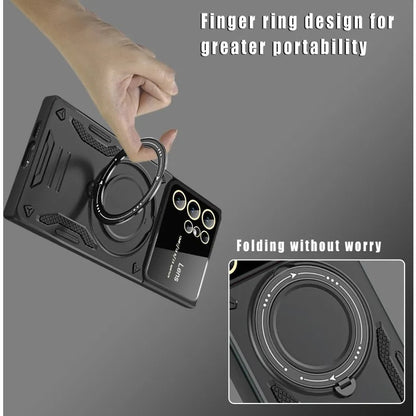 Multifunctional Magnetic Ring Holder Case - Samsung