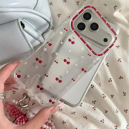 Sweet Cherry Pearl Bow Case